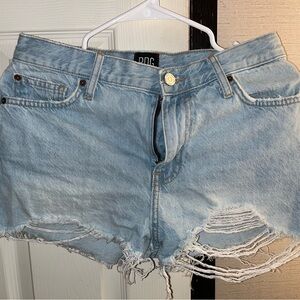 Urban outfitters size 26  girlfriend high rise jean shorts